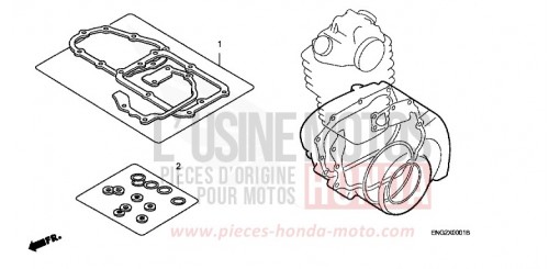 DICHTUNG SATZ B CRF450R7 de 2007